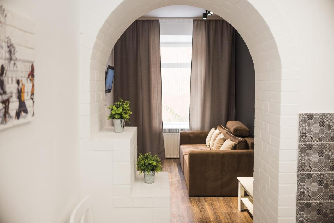 Modern Apartment Leopoli Esterno foto